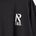 END. x Represent Workshop T-Shirt in Stained Black