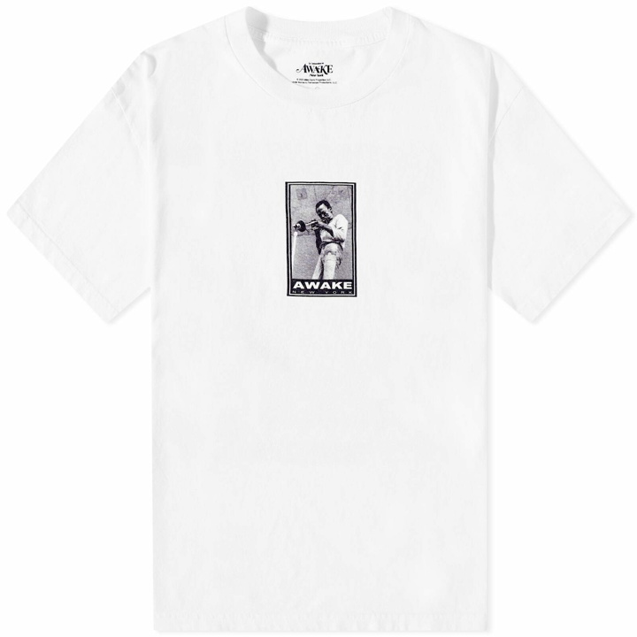 Photo: Awake NY Men's Miles Davis T-Shirt in White