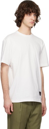 Hugo White Gradient-Logo T-shirt