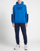 Ea7 Mens Sweatshirt Bright in Blue