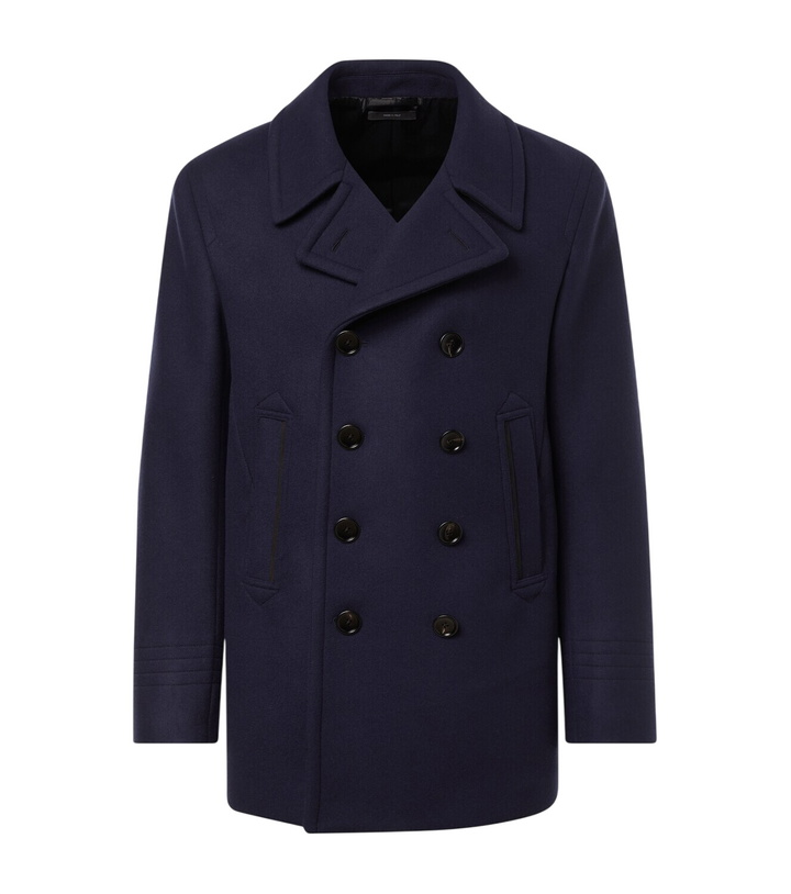 Photo: Tom Ford Wool felt peacoat
