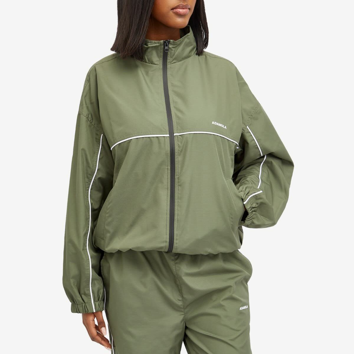 Adanola Women's Track Jacket in Khaki