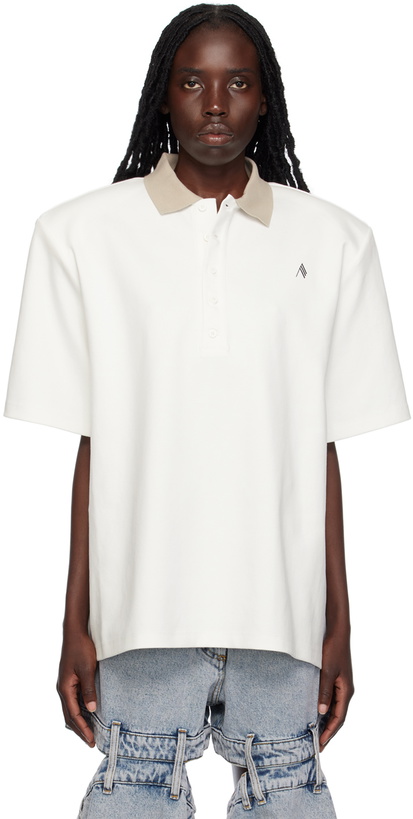 Photo: The Attico White Delice Polo