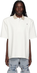 The Attico White Delice Polo