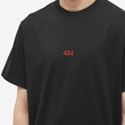424 Men's Logo T-Shirt in Black