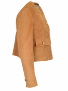ARMA gaya Suede Jacket