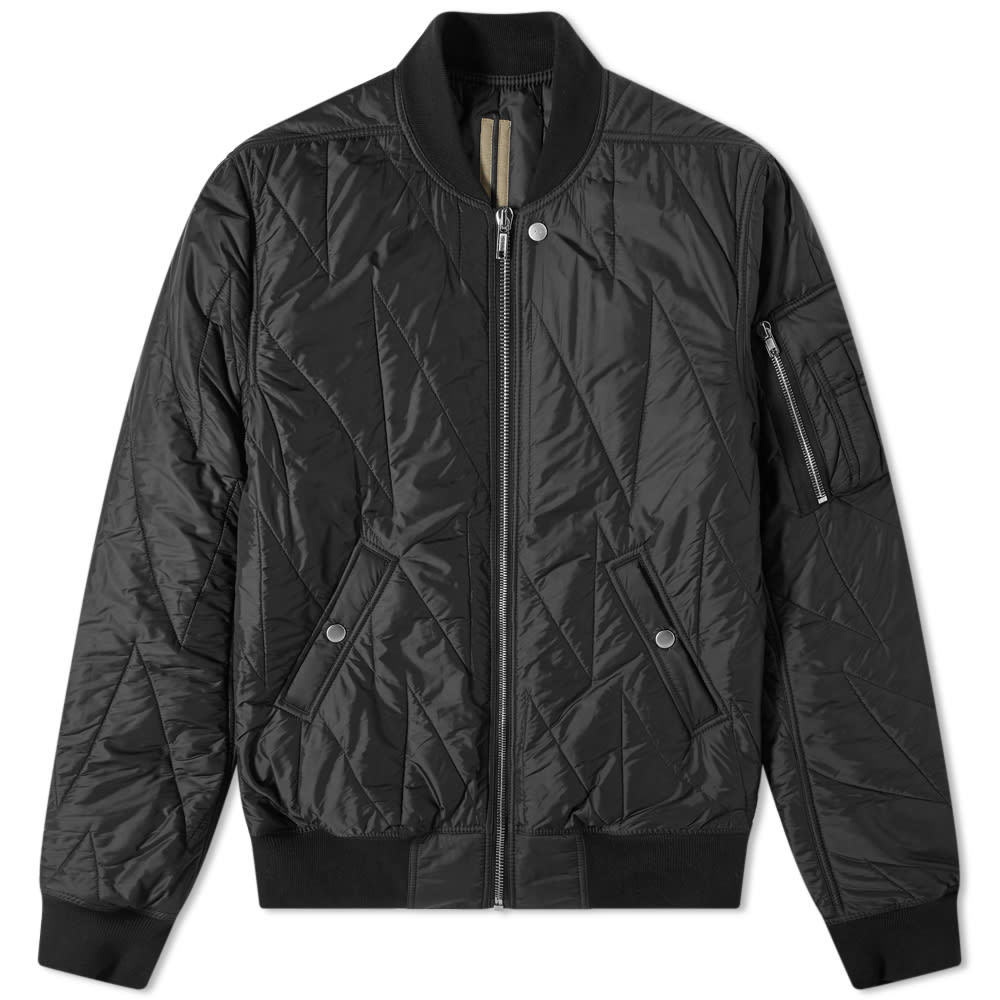 Rick Owens DRKSHDW Nylon Quilted Flight Jacket Rick Owens