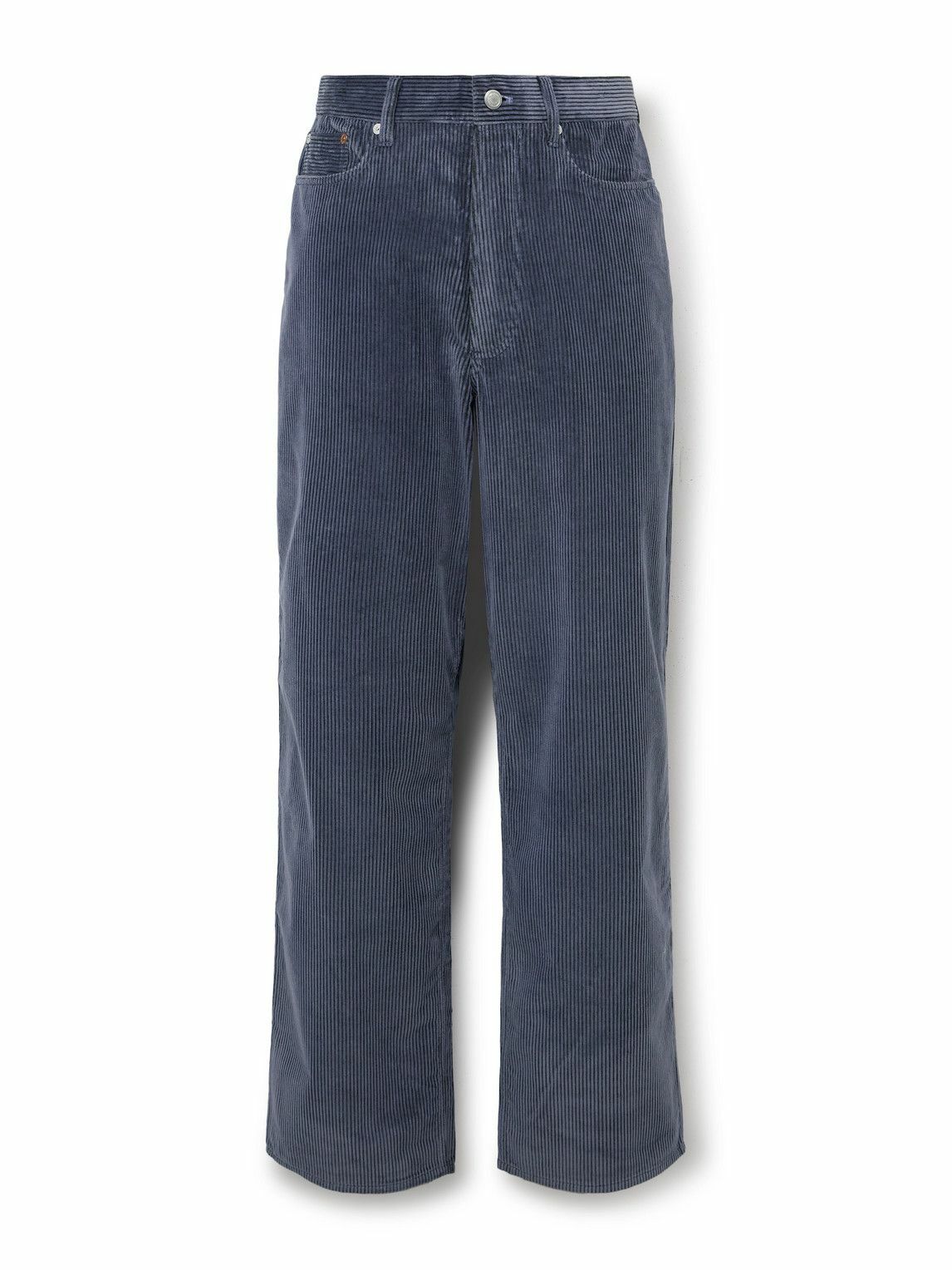 Paul Smith - Straight-Leg Cotton-Corduroy Trousers - Blue
