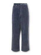 Paul Smith - Straight-Leg Cotton-Corduroy Trousers - Blue