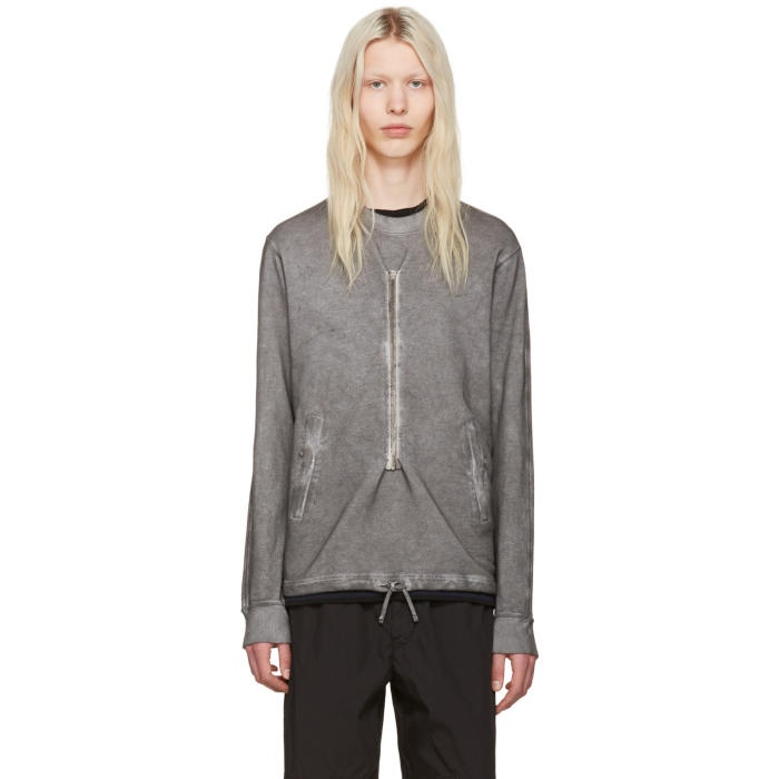 Photo: Stone Island Shadow Project Grey Zippers Pullover