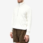 66° North Men's Dyngja Zip Neck Fleece in White Lamb