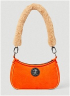 Carmen Embossed Mini Shoulder Bag in Orange