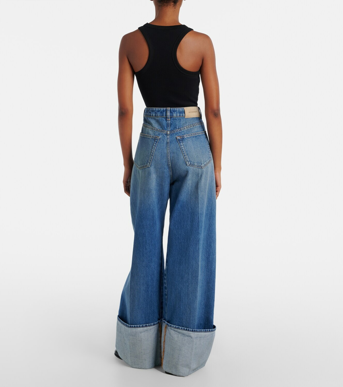 Givenchy Mid-rise wide-leg jeans