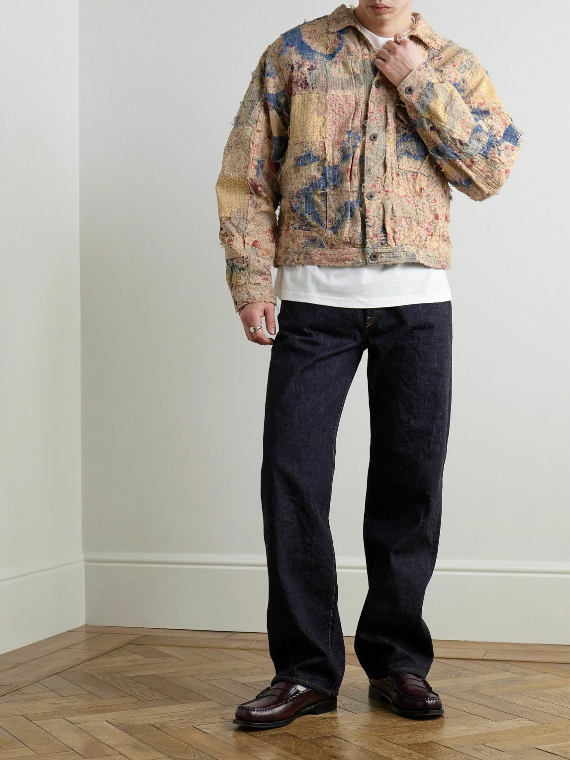 KAPITAL - Straight-Leg Jeans - Blue KAPITAL
