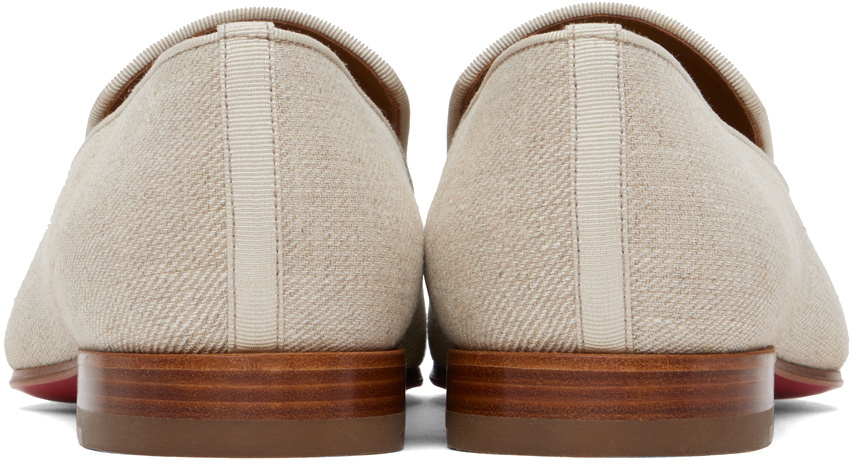 Christian Louboutin Beige Dandelion Loafers Christian Louboutin display picture 1