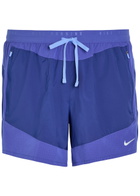 Nike Stride Dri-fit 5" Panelled Running Shorts Blue