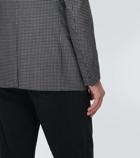 Tom Ford Houndstooth wool, mohair and silk blazer