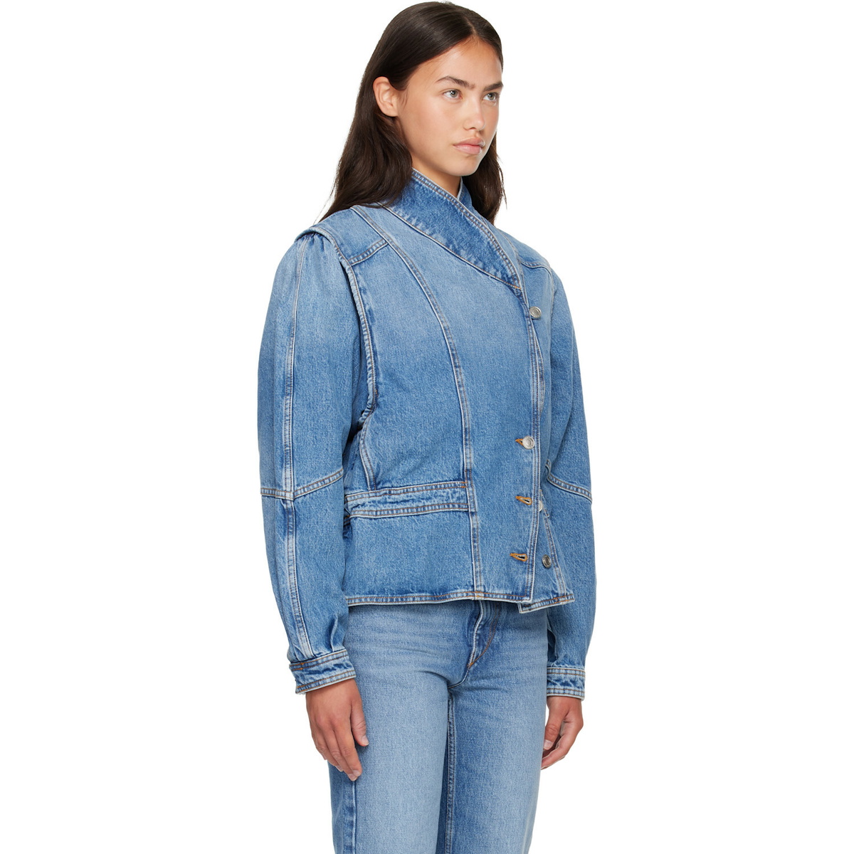 Isabel Marant Blue Dolie Denim Jacket