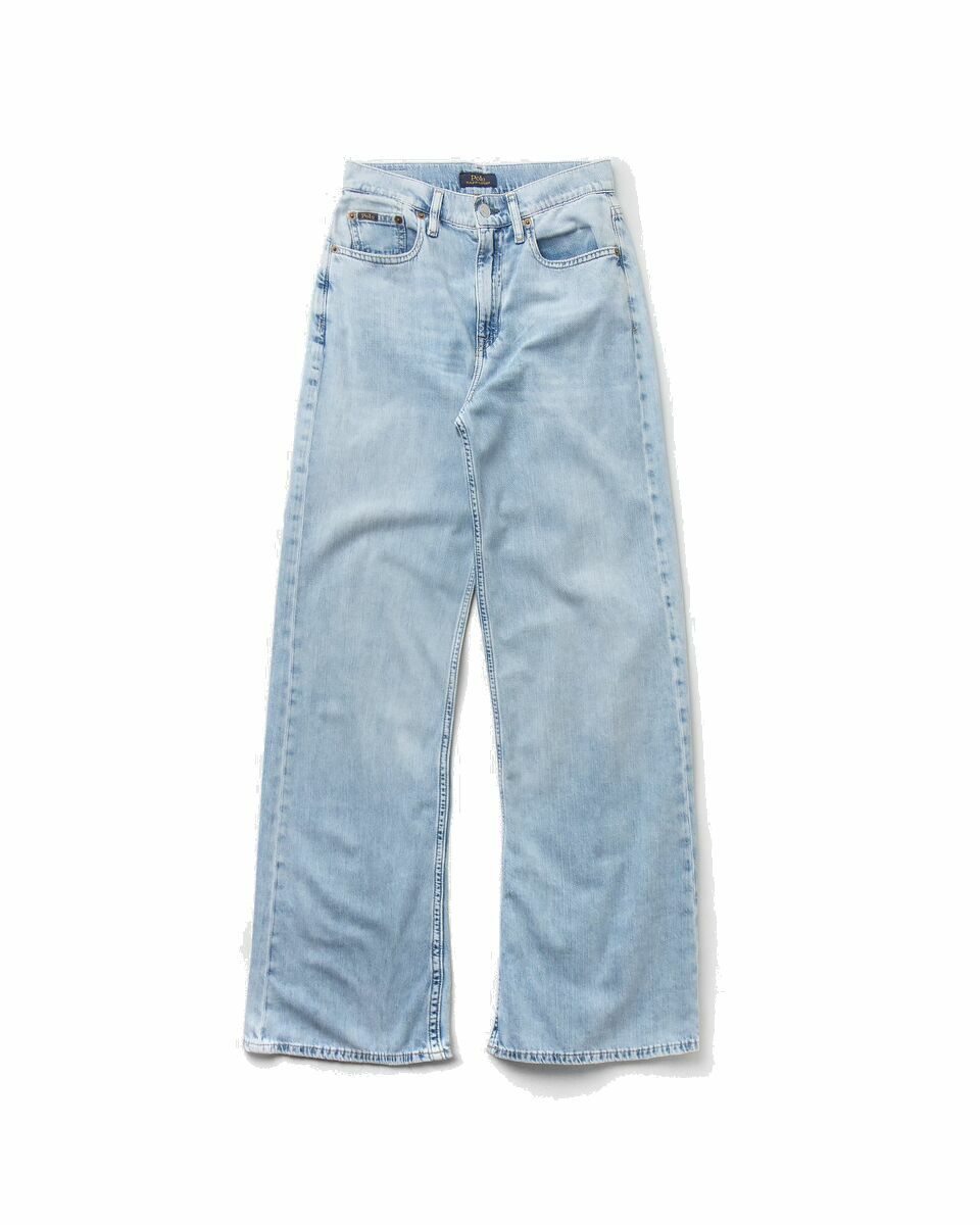 Photo: Polo Ralph Lauren Wide Leg Denim Blue - Womens - Jeans