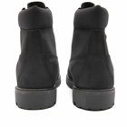 Timberland Men's Premium 6" Waterproof Boot in Dark Grey Nubuck