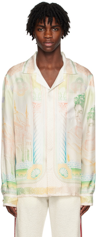 Photo: Casablanca Multicolor 'La Monnaie' Shirt