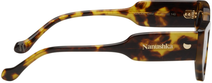 【関税込み】Nanushka ブラウン Azalea サングラス Azalea - Bio-Plastic Cat-Eye Sunglasses - Green – Nanushka