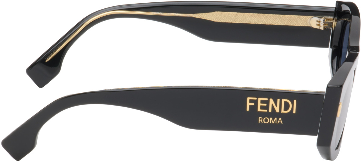 Fendi Black 'Fendi Roma' Sunglasses