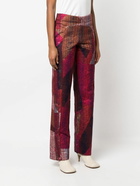 VITELLI - Contrast Panel Trousers