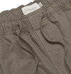 Satta - Kai Cotton Drawstring Trousers - Gray