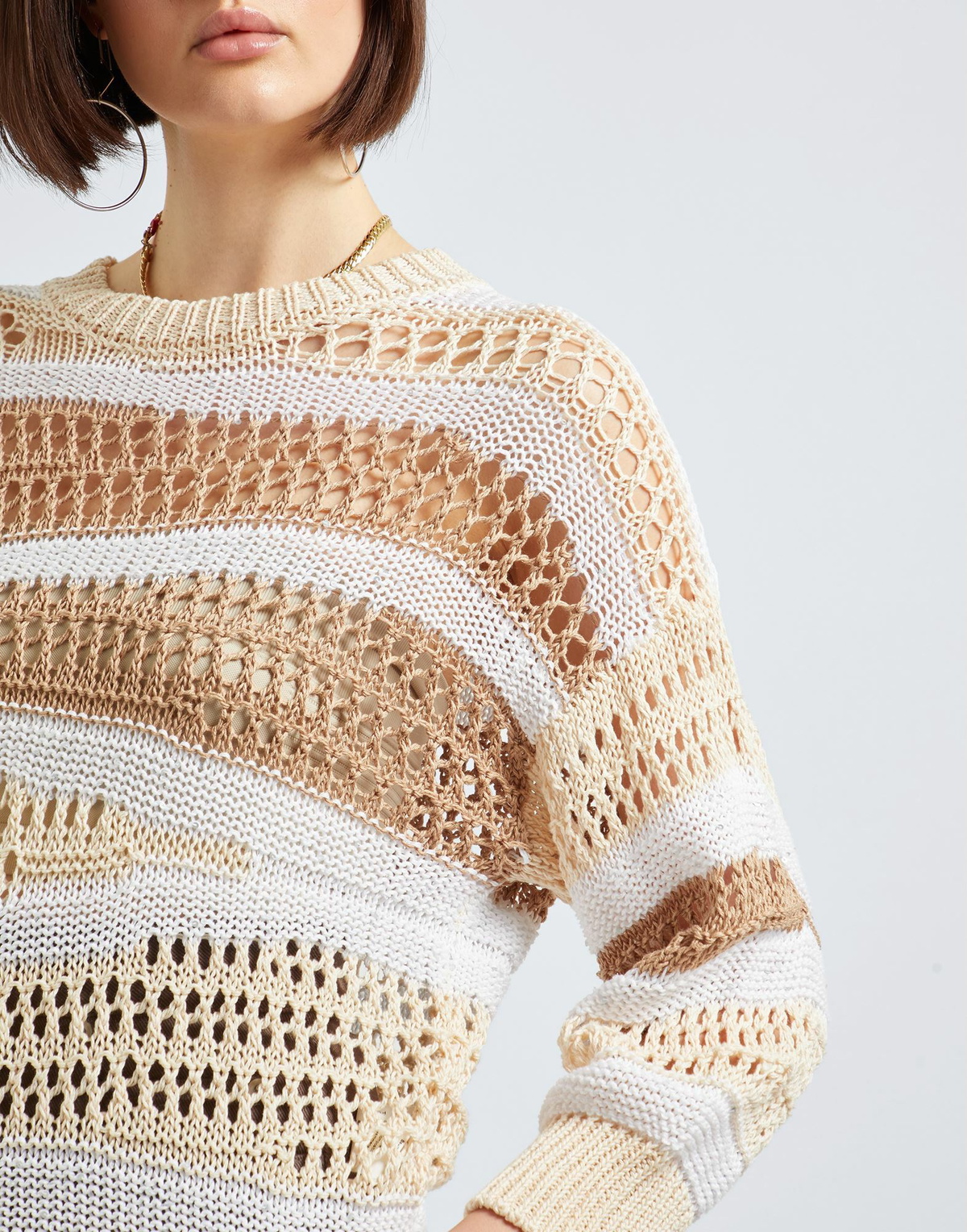 Peserico Womens Sweater Camel