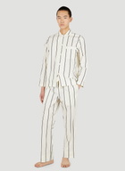 Tekla Striped Drawstring Pyjama Pants