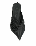 Mugler Womens Mules & Clogs in Black
