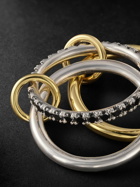 Spinelli Kilcollin - Gold, Silver and Diamond Ring - Gold