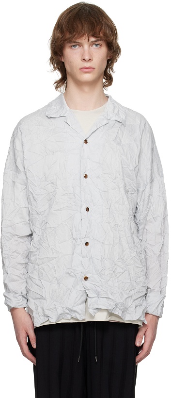 Photo: Attachment Gray Wrinkled Shirt