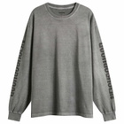 Neighborhood Men's LS-3 Pigment Dyed Long Sleeve T-Shirt in Gray