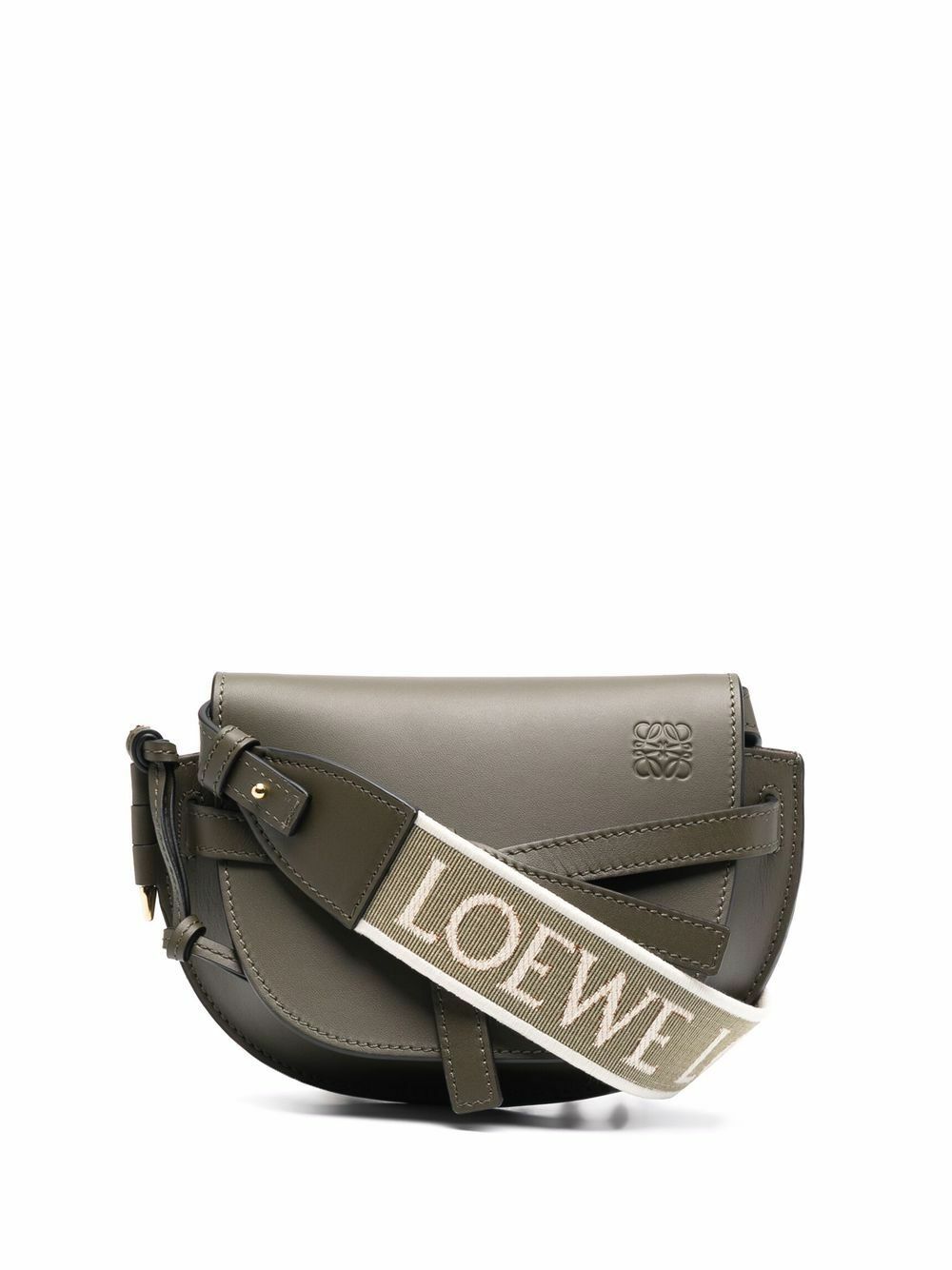 LOEWE Gate Dual Mini Leather Crossbody Bag Loewe