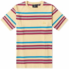 By Parra Men's Stripeys T-Shirt in Cream