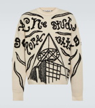 Acne Studios Logo jacquard sweater