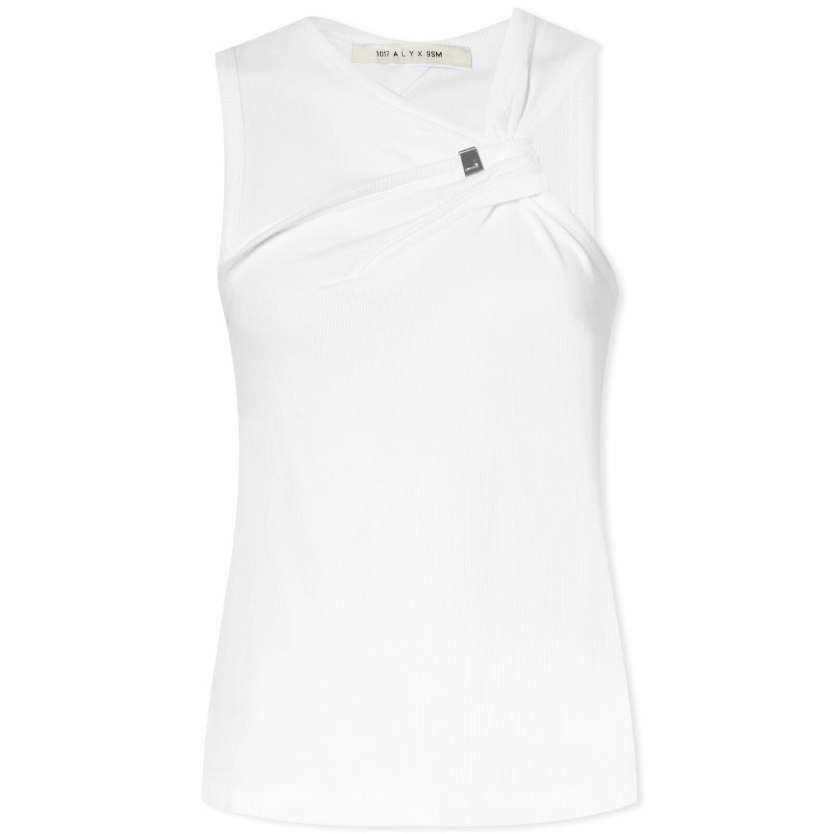 1017 ALYX 9SM Women's Twisted Vest Top in White 1017 ALYX 9SM