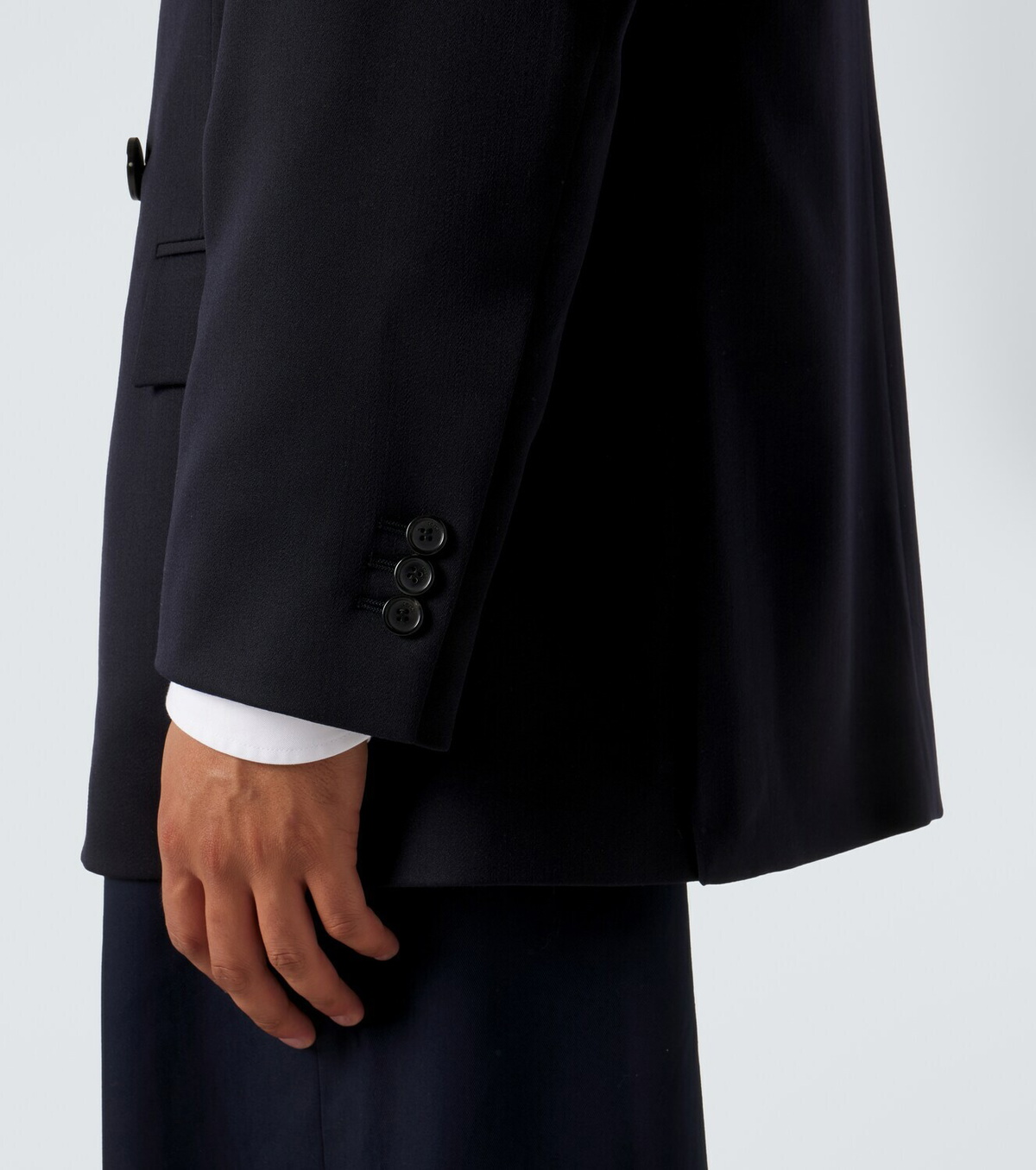 Loewe Double-breasted wool blazer