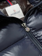 Moncler - Maya Quilted Shell Hooded Down Jacket - Blue