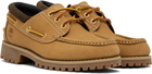 Timberland Tan Authentics Boat Shoes