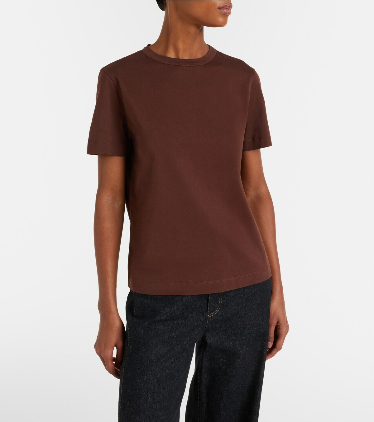 Brunello Cucinelli Monili cotton jersey T-shirt