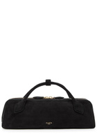 Alaïa Le Teckel Suede Clutch - Black - One Size