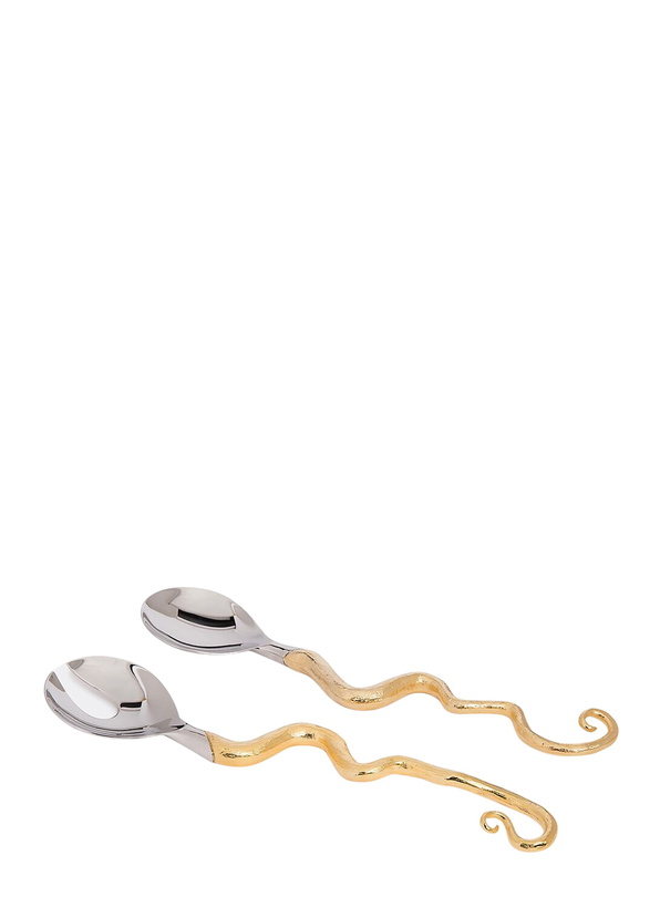 Photo: L'Objet Twisted Horn Serving Set