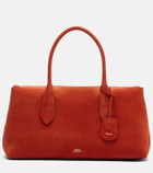Polo Ralph Lauren Bellport Medium suede tote bag
