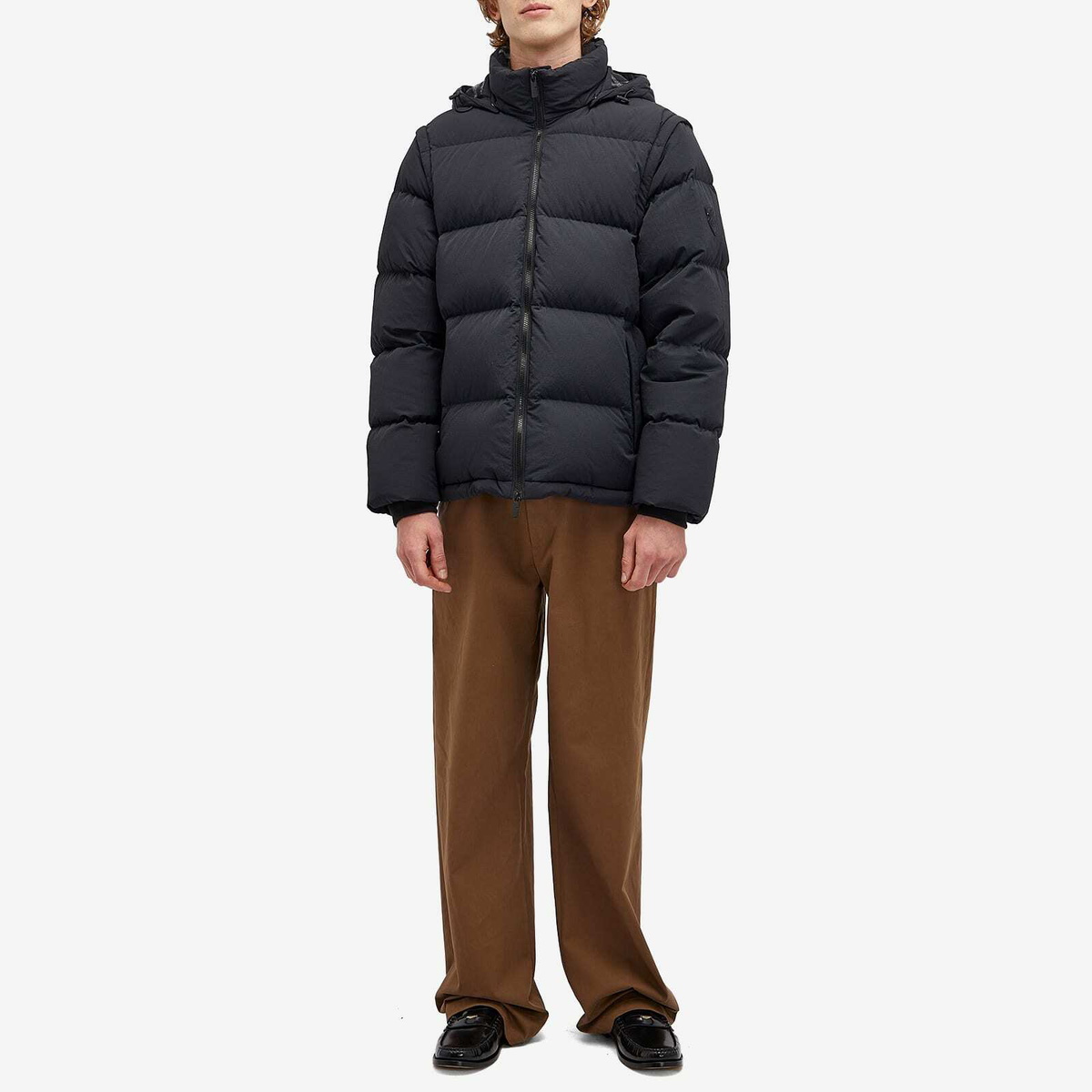 BURBERRY 黒 フード付きジャケット BURBERRY】BIRLEY フード付き ライトジャケット (Burberry