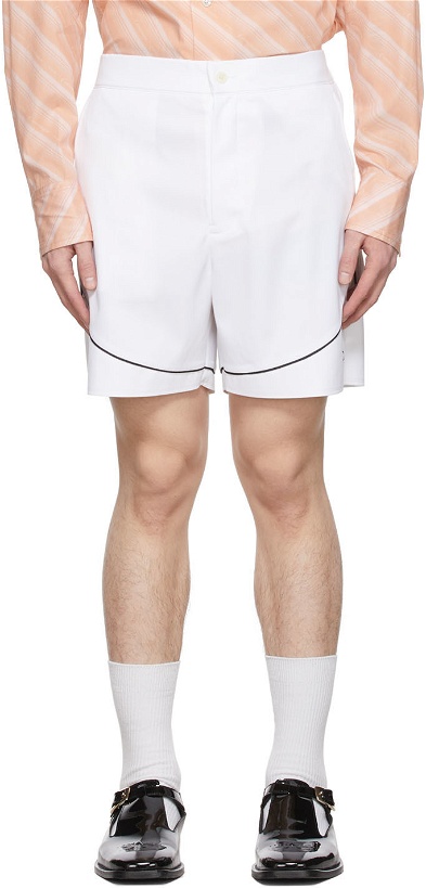 Photo: Commission SSENSE Exclusive White Shorts