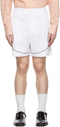 Commission SSENSE Exclusive White Shorts