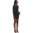 Diesel Gray M-Anchorage-LS Minidress
